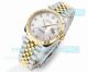 Best replica Swiss 3235 Rolex Datejust II two-tone watch with MOP face and diamonds (2)_th.jpg